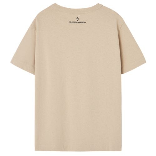 The Animals Observatory rooster kid t-shirt khaki - tshirt-6