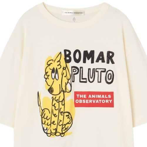 The Animals Observatory collie kid t-shirt raw white - tshirt-3