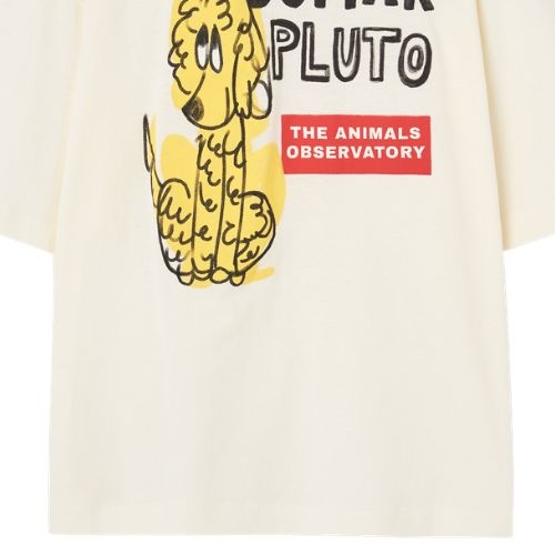 The Animals Observatory collie kid t-shirt raw white - tshirt-4