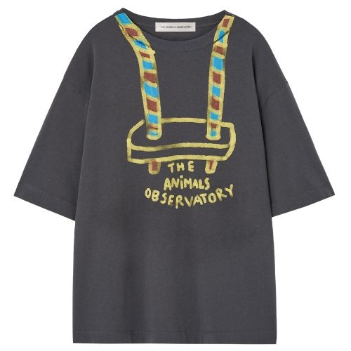 The Animals Observatory collie kid t-shirt dark grey - tshirt-1