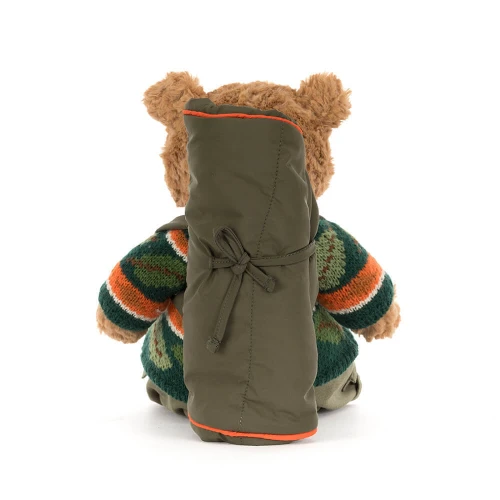 Jellycat bartholomew bear hiking outfit-5
