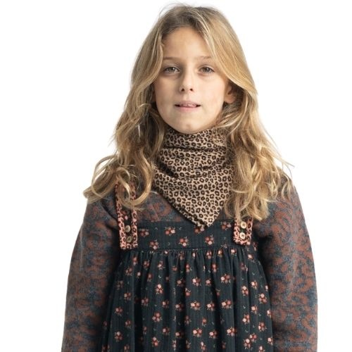 Piupiuchick bandana brown w/ animal print-2