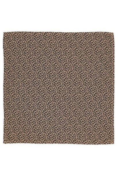 Piupiuchick bandana brown w/ animal print