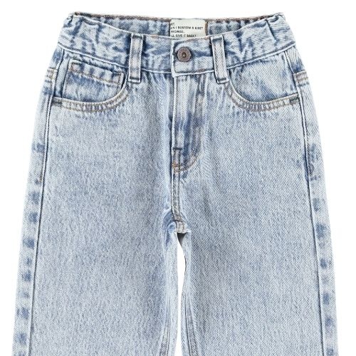 Piupiuchick unisex trousers fadded light blue denim - broek-6