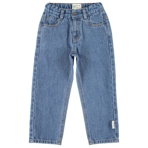 Piupiuchick unisex trousers washed navy denim - broek-1