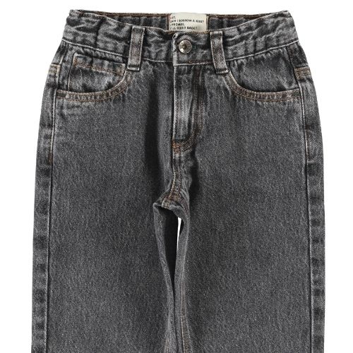 Piupiuchick unisex trousers grey denim - broek-6