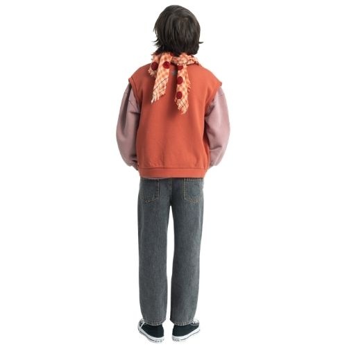Piupiuchick unisex trousers grey denim - broek-4