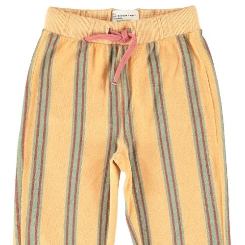 Piupiuchick jogging pants sand w/ double stripes - broek-6