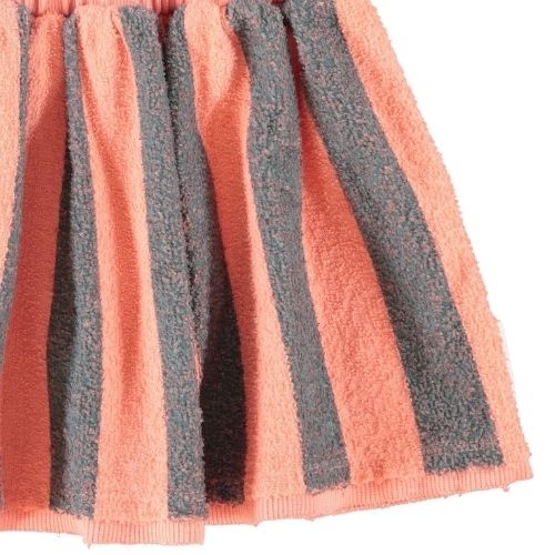 Piupiuchick short skirt pink & green stripes - rok-5