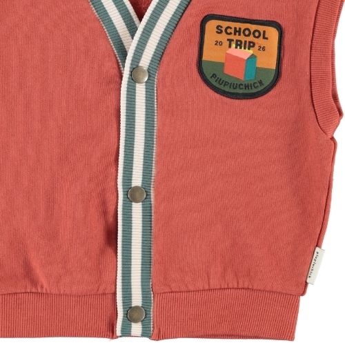 Piupiuchick waistcoat brick-7