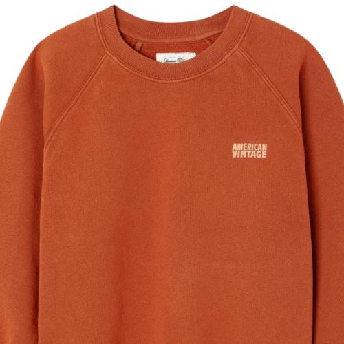 American Vintage sweats izubird cannelle vintage-3