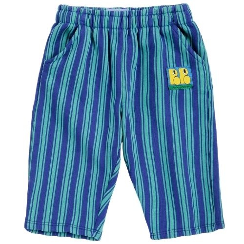Bobo Choses booo bo choses tag stripes jogging pants blue-1