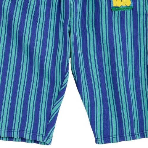 Bobo Choses booo bo choses tag stripes jogging pants blue-4