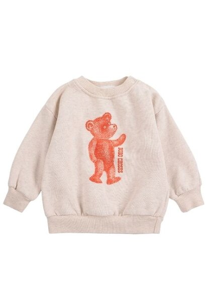Bobo Choses softpaw monster sweatshirt offwhite