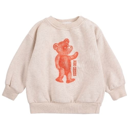Bobo Choses softpaw monster sweatshirt offwhite-1