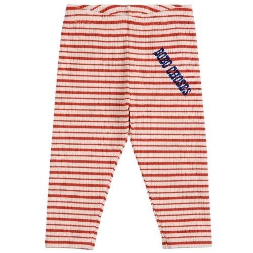 Bobo Choses bobo choses pop stripes leggings offwhite-1