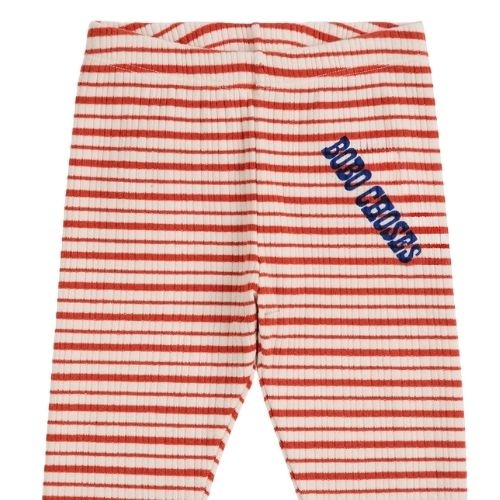 Bobo Choses bobo choses pop stripes leggings offwhite-3