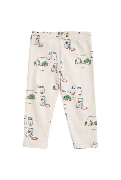 Bobo Choses everyday ghosts all over leggings offwhite