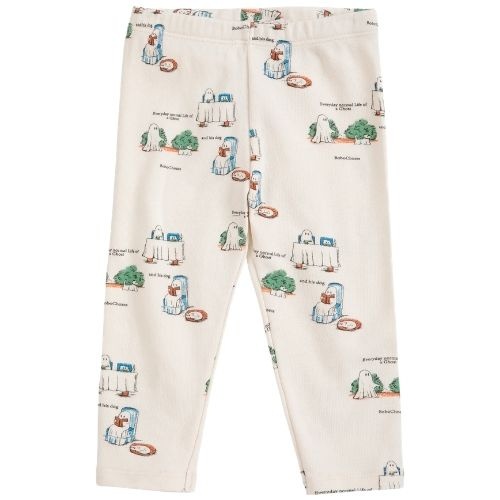 Bobo Choses everyday ghosts all over leggings offwhite-1
