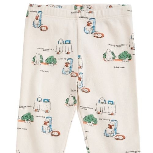 Bobo Choses everyday ghosts all over leggings offwhite-3