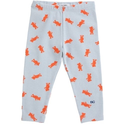 Bobo Choses softpaw monster all over leggings light blue-1