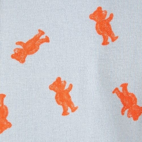 Bobo Choses softpaw monster all over leggings light blue-4