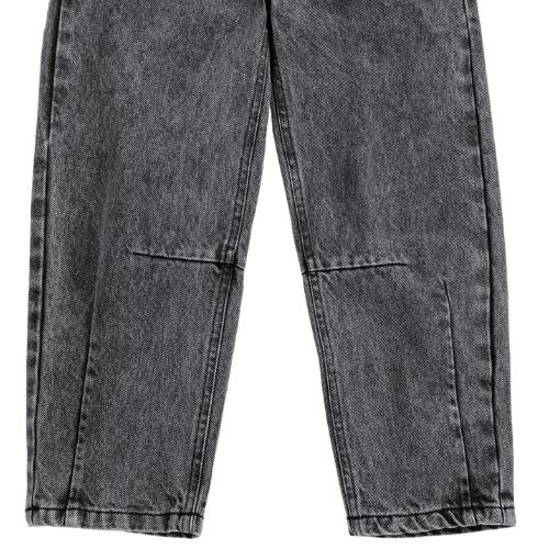 Bobo Choses beast tag denim pants black-5