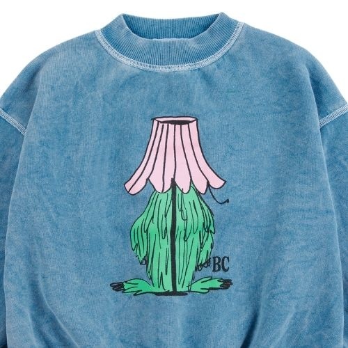 Bobo Choses hidden monster sweatshirt blue-4
