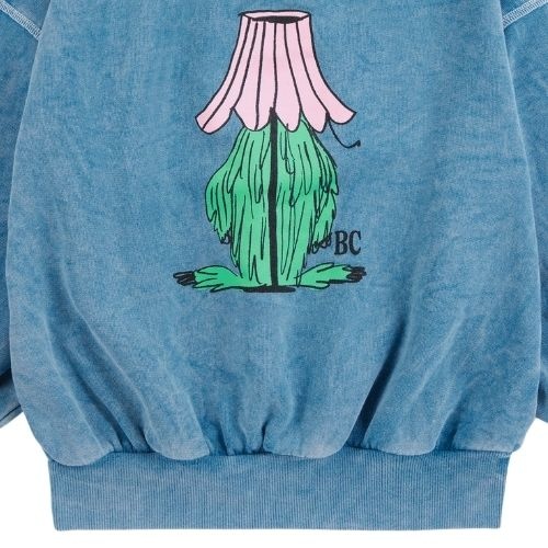 Bobo Choses hidden monster sweatshirt blue-5