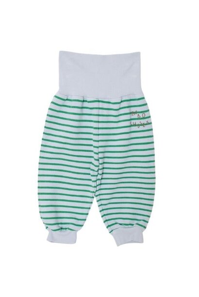 Bobo Choses bobo choses stripes jogging pants light heather grey green