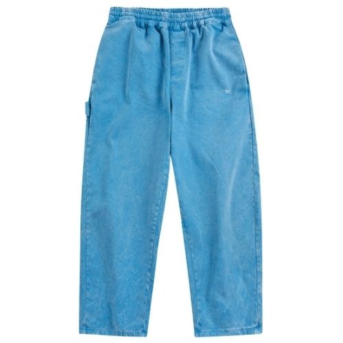 Bobo Choses booo bo choses tag woven pants blue-1