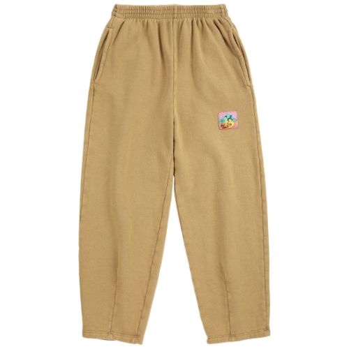 Bobo Choses taxi saurus tag cocoon jogging pants khaki-1