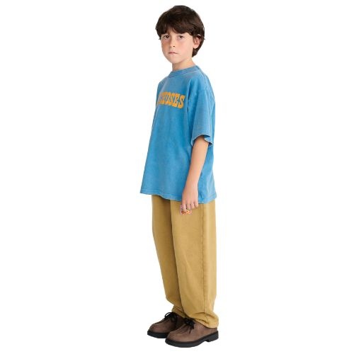 Bobo Choses taxi saurus tag cocoon jogging pants khaki-4