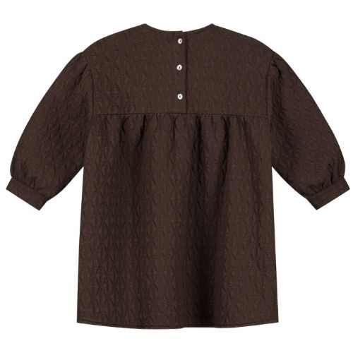 Charlie Petite jara dress dark brown - jurk-7