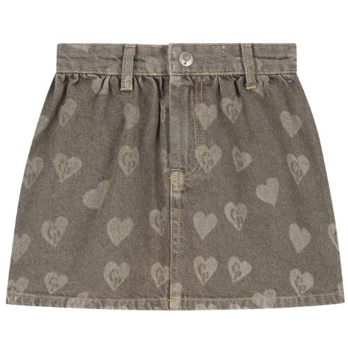Charlie Petite sil skirt forest green - rok-1
