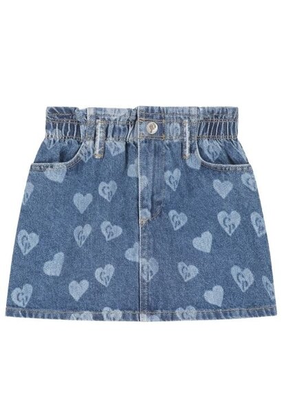 Charlie Petite jada skirt medium blue - rok