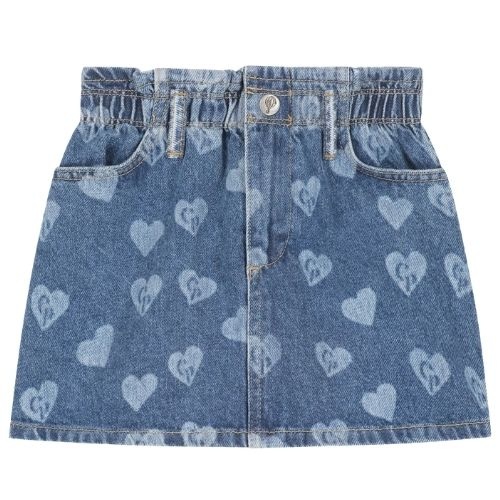 Charlie Petite jada skirt medium blue - rok-1