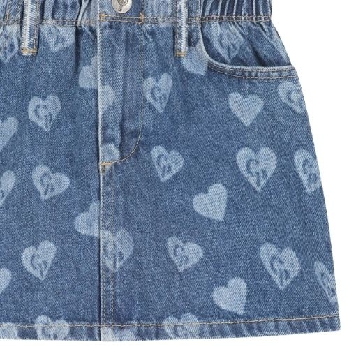 Charlie Petite jada skirt medium blue - rok-4