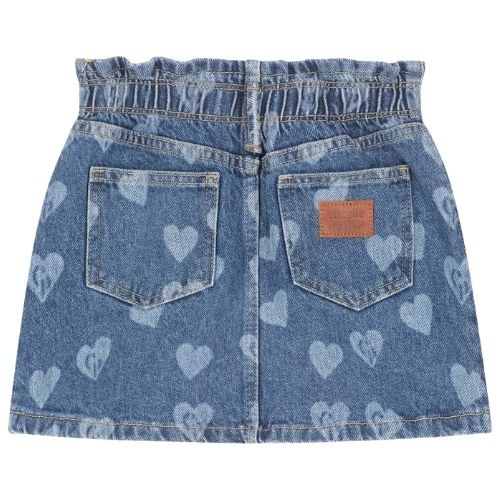 Charlie Petite jada skirt medium blue - rok-2