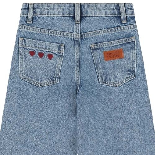 Charlie Petite isae jeans light blue - broek-7