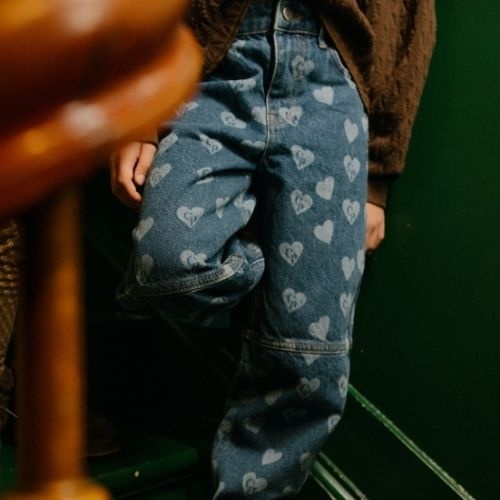 Charlie Petite isae jeans medium blue - broek-2