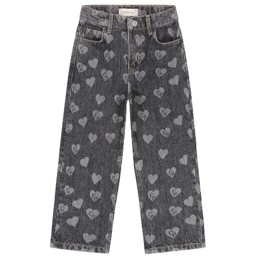 Charlie Petite isae jeans black stone washed - broek-1