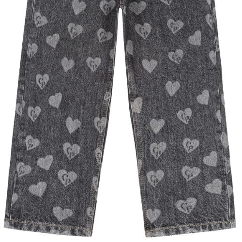 Charlie Petite isae jeans black stone washed - broek-4