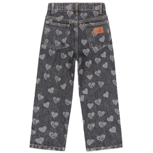 Charlie Petite isae jeans black stone washed - broek-2
