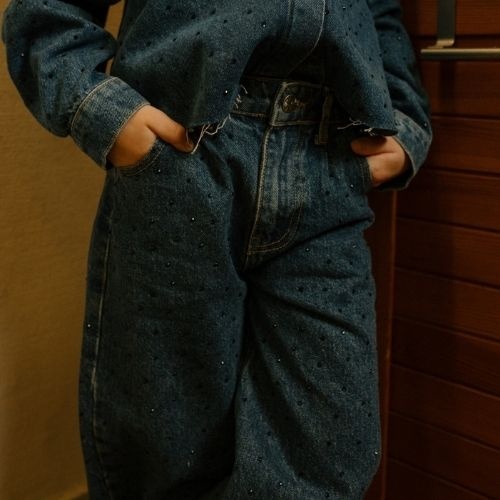 Charlie Petite nic jeans medium blue - broek-3