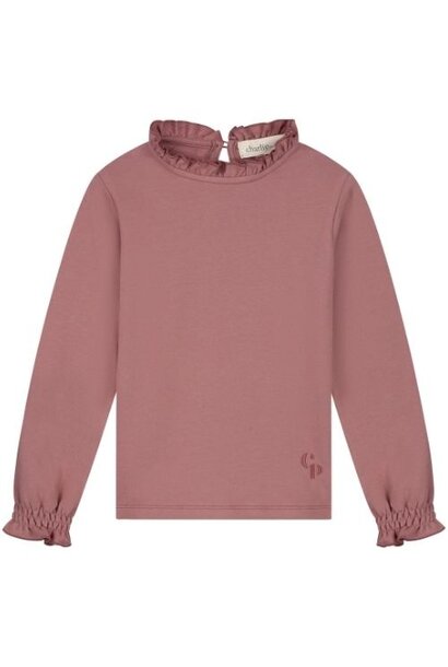 Charlie Petite juniper longsleeve pink - shirt