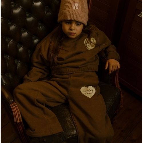 Charlie Petite sara sweater brown - trui-2