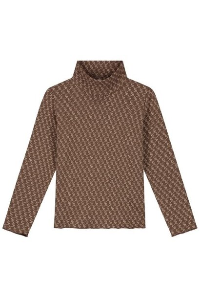 Charlie Petite june longsleeve brown - shirt