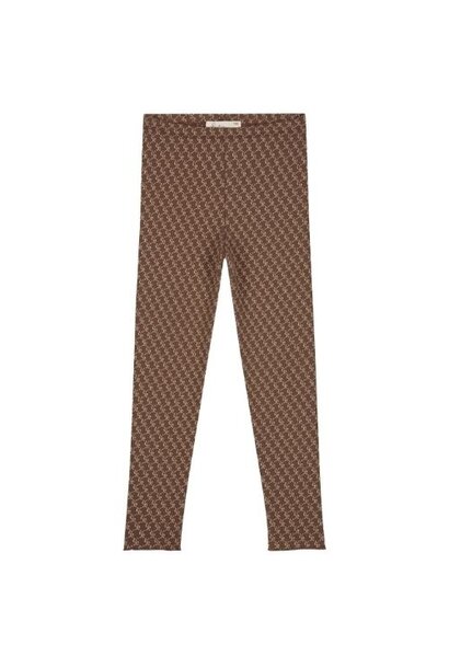 Charlie Petite jolene legging brown - broek