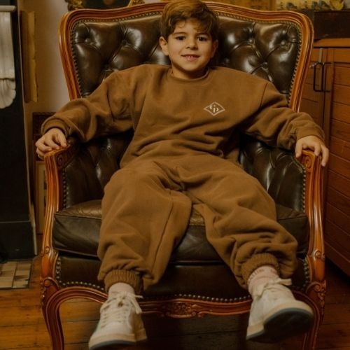 Charlie Petite pepe sweater brown - broek-3